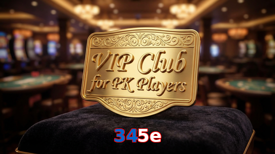 Main screen of 345E vip page for PK players